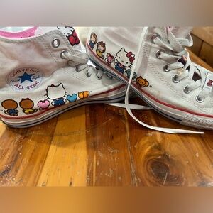Converse Hello Kitty x Chuck Taylor All Star Canvas High Top Classic White